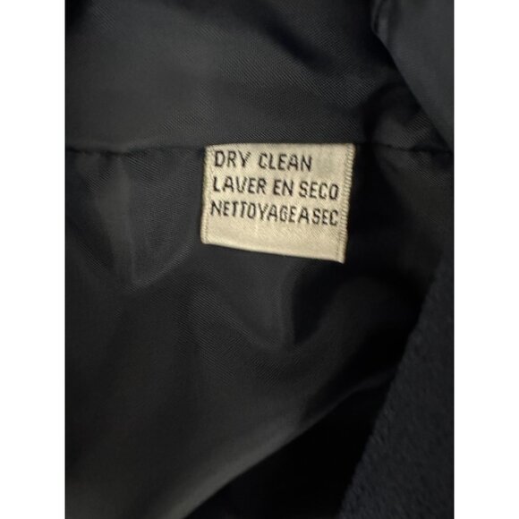 Evan Picone Navy Blue V-Neck Short Sleeve Lined Sheath Size 12 Office Career - Picture 7 of 7